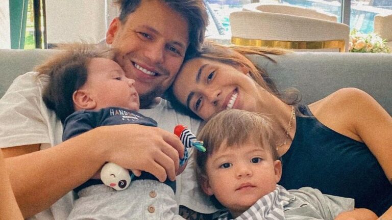 Gabi Brandt surpreende ao anunciar terceiro filho com Saulo Poncio: “Até quando Deus fizer virar 5”