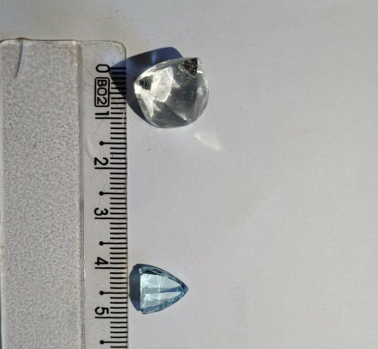 Operação apreende pedras de diamantes na casa de investigado por extração ilegal em terra indígena