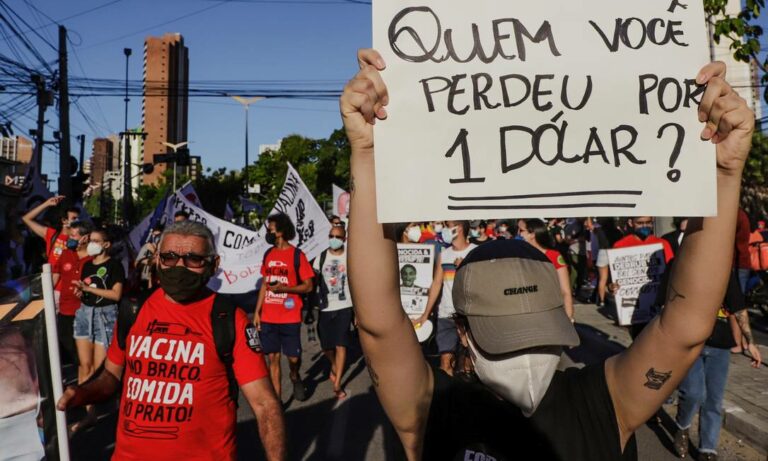 Brasil ultrapassa 550 mil mortes pela Covid-19, indica boletim da imprensa