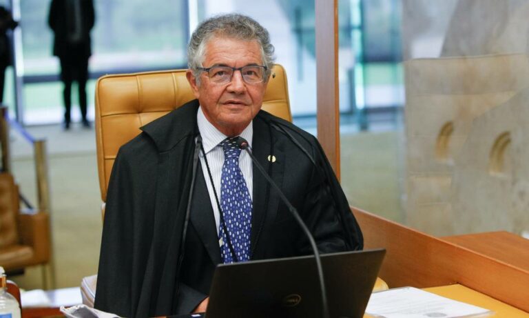 Na sessão de despedida do STF, Marco Aurélio declara apoio a Mendonça e Aras