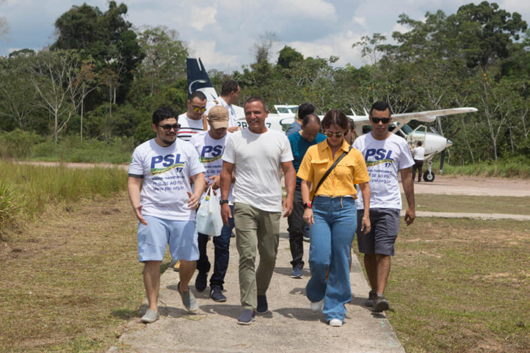 PSL de Marechal Thaumaturgo recebe visita de Márcio e Marcia Bittar e envia carta ao presidente Bolsonaro