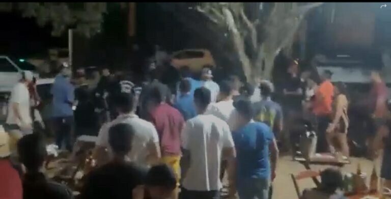 VÍDEO: Novas cenas de pancadaria e confusão generalizadas são registradas no ‘Bar do Nunes’, em Sena Madureira