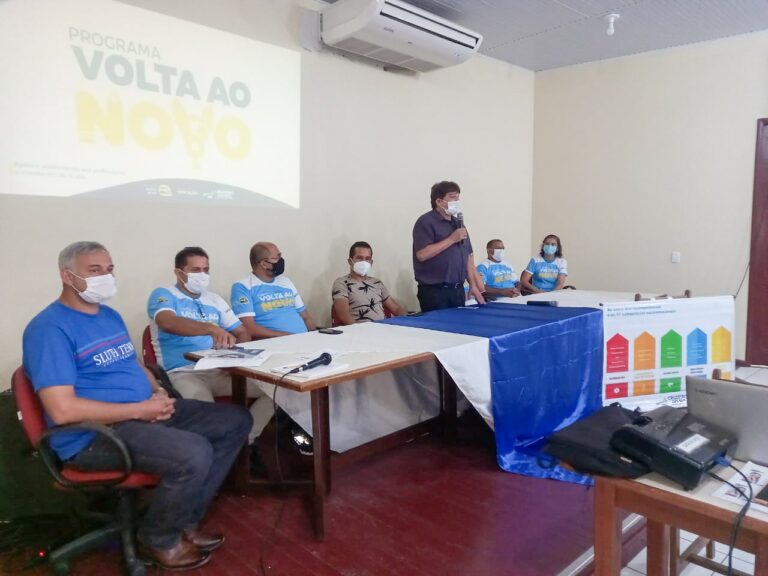 Prefeitura lança programa “Volta ao novo” em preparação para retorno das aulas presenciais