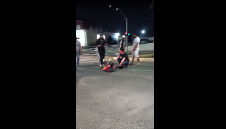 Vídeos: pedestre é atropelado na Av. Ceará e fica gravemente ferido: “Bolou por cima do carro”