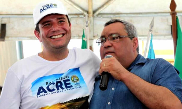 Mazinho aparece em vídeo fazendo elogios a Gladson e Petecão pode sofrer mais uma traição