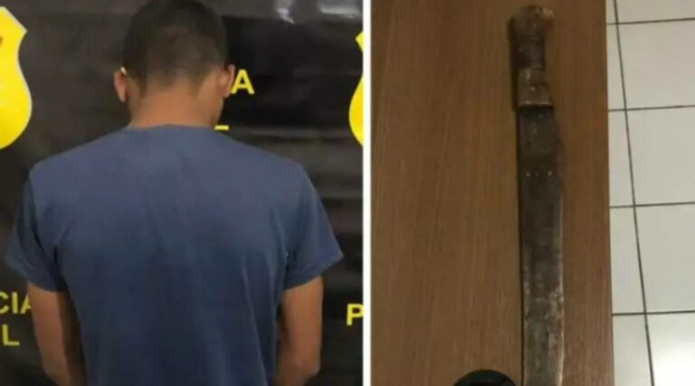 Menor de 17 anos é apreendido sob acusação de matar homem a terçadadas em Rodrigues Alves