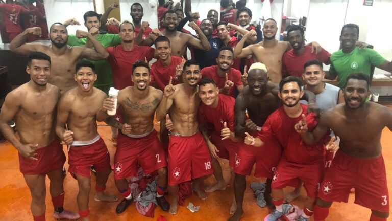 Com gols apenas no segundo tempo, Estrelão goleia Náuas e entra no G4 do estadual de futebol