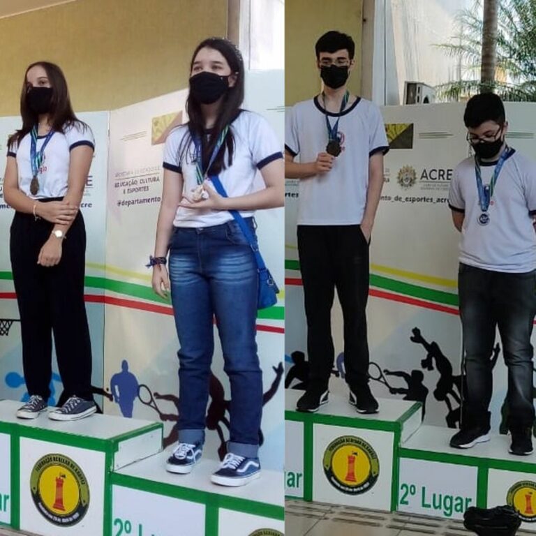 Estudantes acreanos irão representar AC em fase nacional dos Jogos Escolares de Xadrez no RJ; saiba tudo!