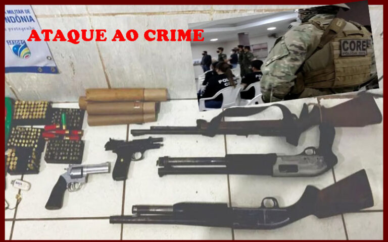 Presos bandidos que abasteciam falsos sem terra com fuzis, escopetas, submetralhadoras e munições