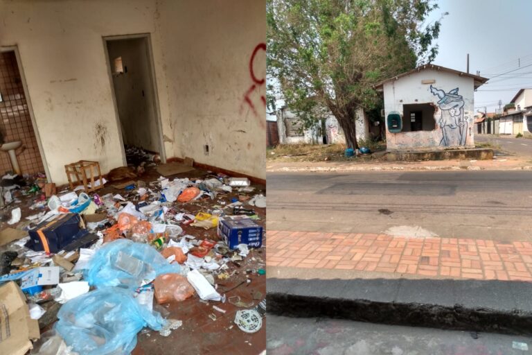 Moradores do Conquista denunciam abandono; prédio da associação e box da PM servem como ponto de tráfico