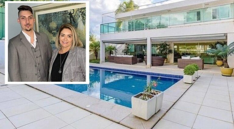 Ex de Bolsonaro e filho 04 Jair Renan se mudam para mansão de r$ 3,2 milhões em Brasília