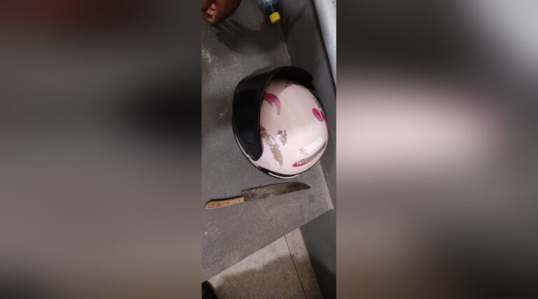 Polícia Militar prende indivíduo com faca no Centro de Cruzeiro do Sul