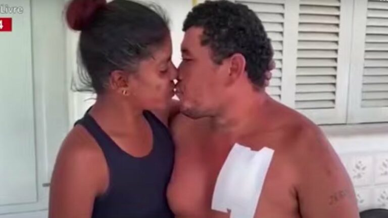 Homem perdoa companheira após ser esfaqueado: “Se ela for presa, eu vou junto”