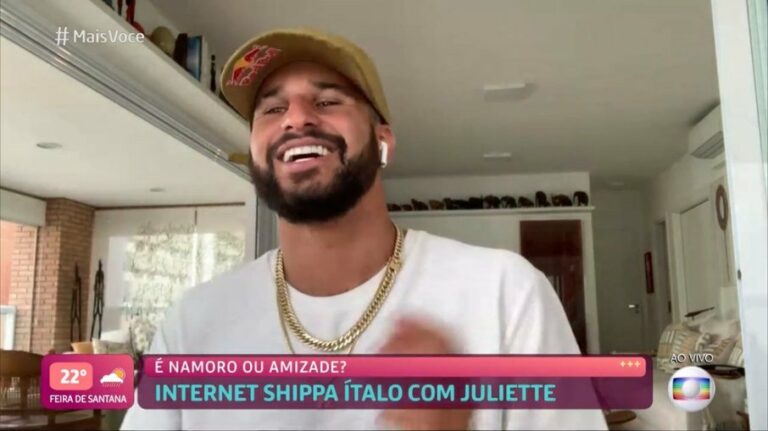 “Trocamos ideia rápido, mas sou tímido”, diz Ítalo Ferreira sobre Juliette