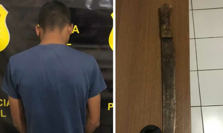 Adolescente de 17 anos é apreendido acusado de matar homem a terçadadas em Rodrigues Alves