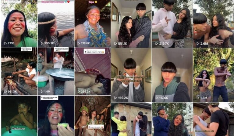 Indígenas: Jovens se destacam na rede social TikTok mostrando a sua cultura
