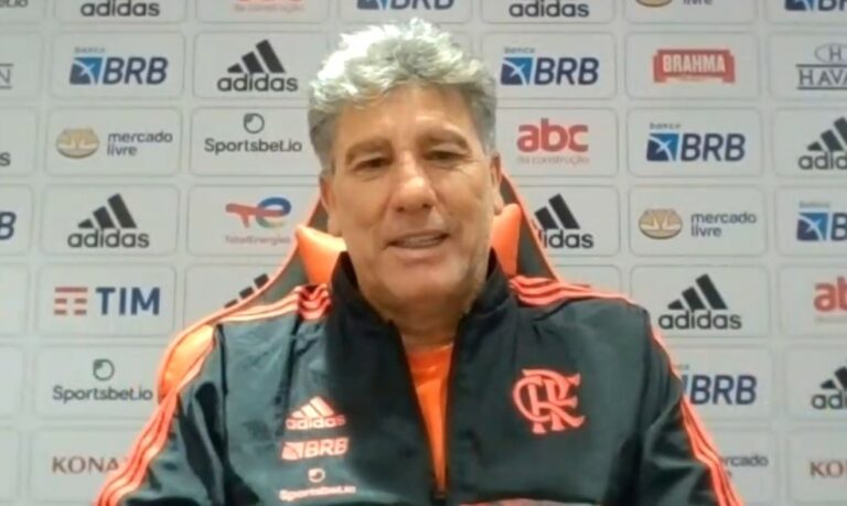 Renato Gaúcho se vê em Gabigol e brinca com o atacante do Flamengo: “Seria meu banco”