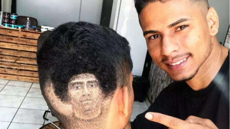 Ex-Flamengo e atletas do Corinthians. Barbeiro faz corte com a “cara” de ídolos