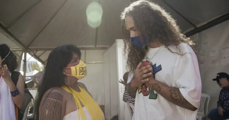 Vitão quer usar visibilidade para celebrar povos indígenas e preservar a natureza ao lado de ONG ambiental