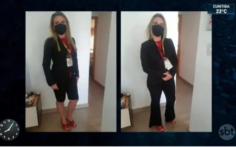 Repórter do SBT é barrada no Palácio do Planalto por causa de roupa