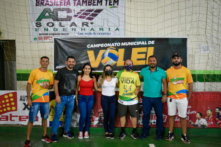 Brasiléia realiza Campeonato Municipal de Vôlei; serão 45 dias de competição