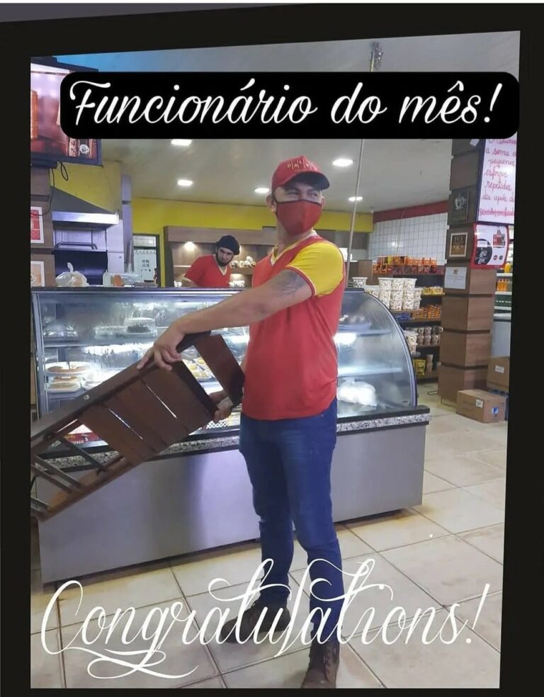Empregado que deu cadeirada em assaltante é eleito ‘funcionário do mês’ após impedir roubo