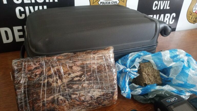Traficante que vendia droga no cartão de crédito é preso tentando fugir com 1,5 kg de ‘supermaconha’ em RO