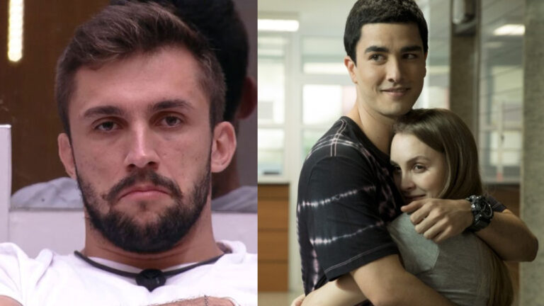 Arthur Picoli tem crise de ciúmes ao ver Carla Diaz com ator