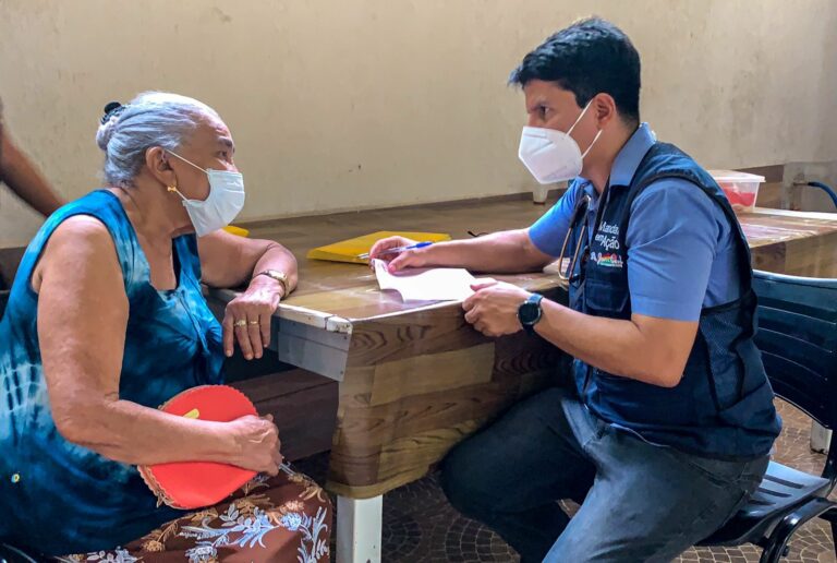 Jenilson Leite participa de ação de saúde no Irineu Serra: “É sempre uma alegria dar nossa colaboração como médico”