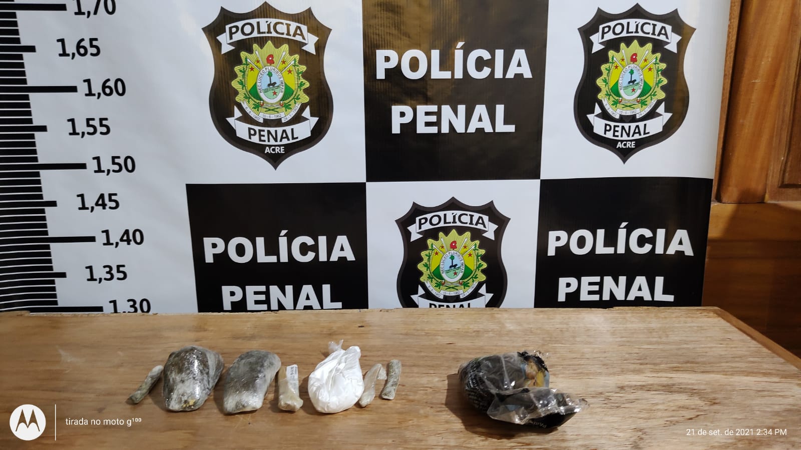 Mulher é presa após deixar cocaína e maconha escondida no banheiro de presídio em Rio Branco