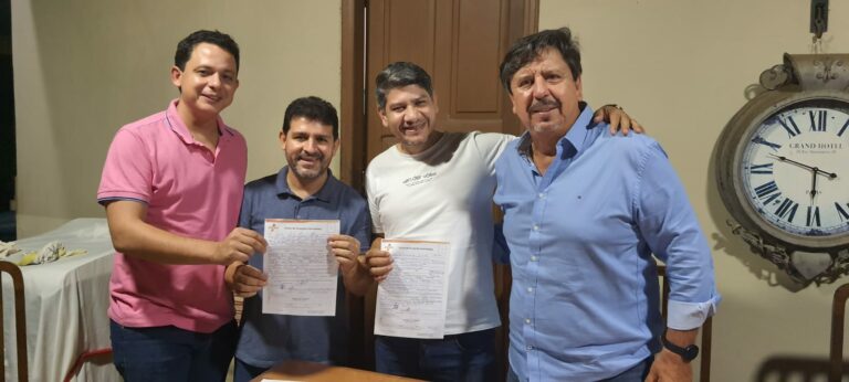 Ao lado de Israel Milani, André Hassem anuncia pré-candidatura abonada por vice-presidente nacional do PROS