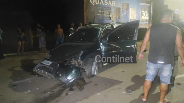 Motorista perde controle do veículo, bate em mureta, invade pista contrária e mata motociclista em Rio Branco