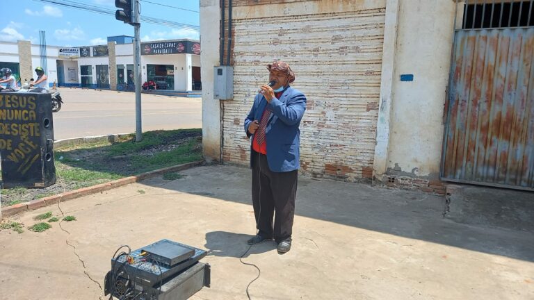 Pastor Gilmar, o pregador das Ruas de Sena Madureira, celebra 4 anos de trabalho e centenas de ‘convertidos’