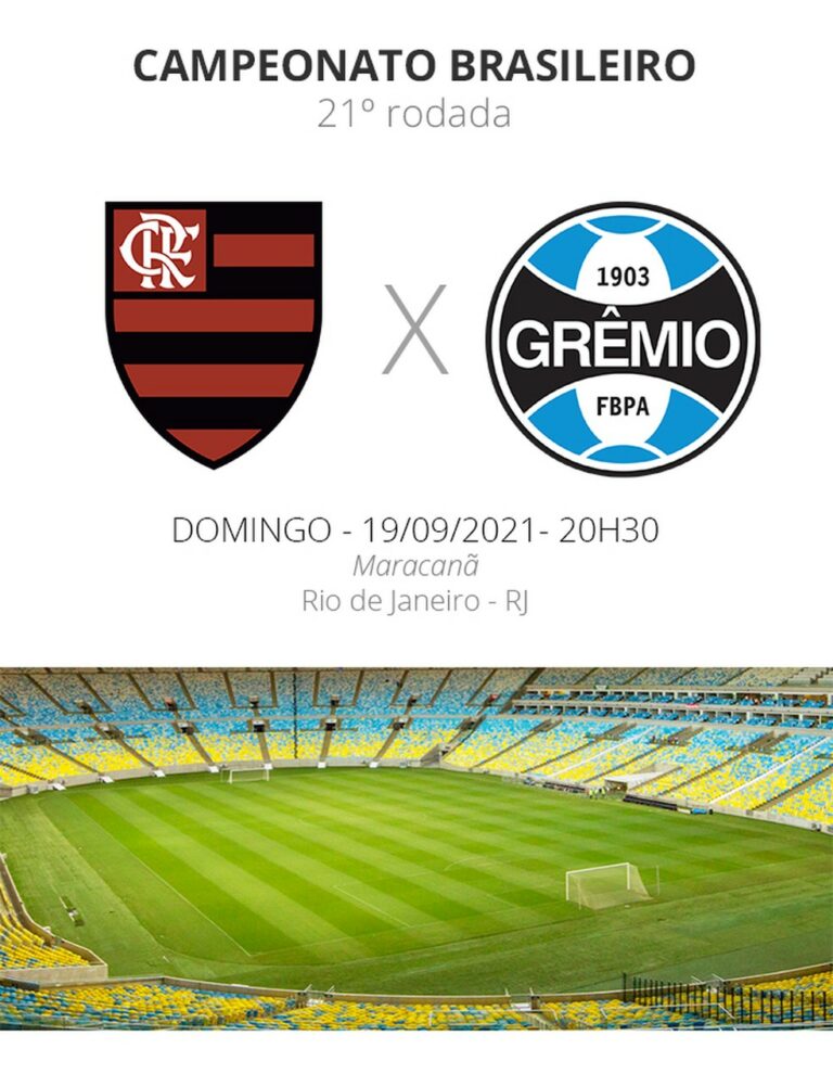 Flamengo x Grêmio: veja onde assistir, escalações, desfalques e arbitragem