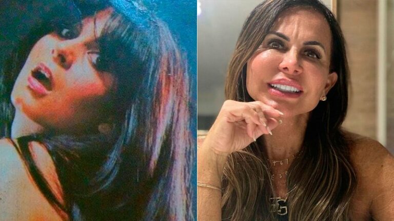 Gretchen posta foto de seu primeiro ensaio profissional feito aos 18 anos: “linda e meiga”