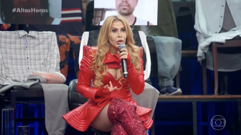 Joelma conta no ‘Altas Horas’ que descobriu problema no sangue: ‘Estava coagulando’