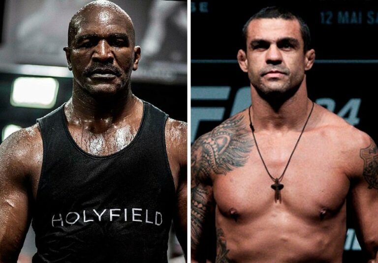 Duelo entre Holyfield e Belfort divide público em casas de aposta