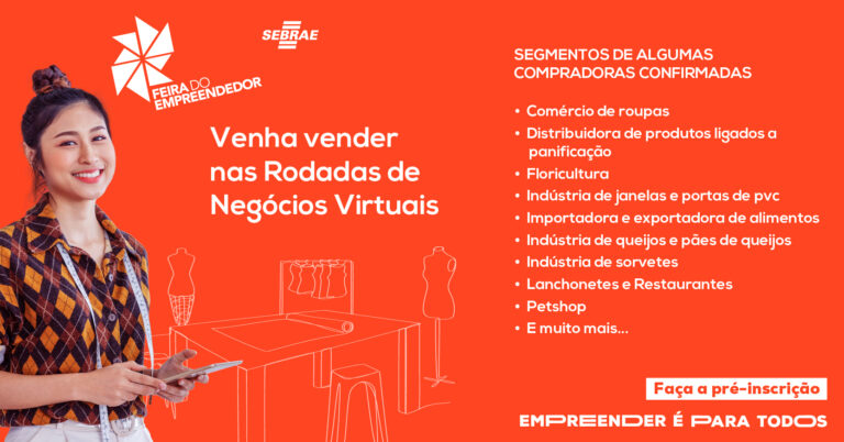 Feira do Empreendedor realizará Rodadas de Negócios para diversos segmentos