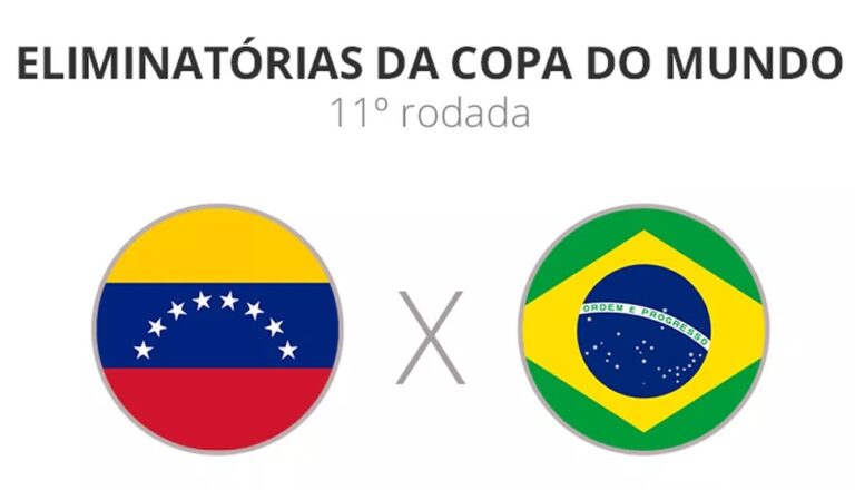 Venezuela x Brasil: veja onde assistir, escalações, desfalques e arbitragem do jogo desta quinta