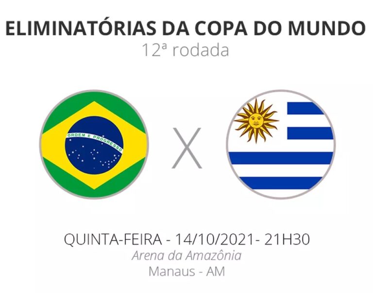 Brasil x Uruguai: veja onde assistir, escalações, desfalques e arbitragem do jogo desta quinta