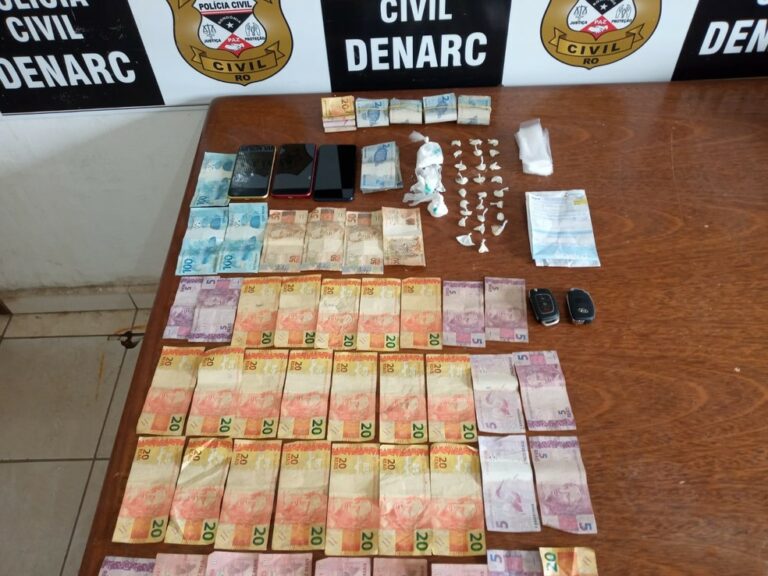 VÍDEO: Dona de bar e outras duas pessoas são presas por tráfico perto de rodoviária de Porto Velho