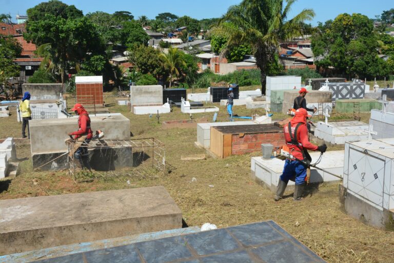Prefeitura de Rio Branco finaliza preparativos para o Dia de Finados na capital