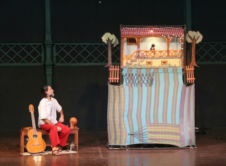 Por causa de chuva forte, programação do Festival Matias de Teatro de Rua é alterada