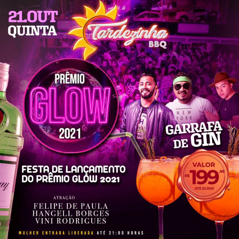 É hoje! Festa de Lançamento do Prêmio Glow acontece nesta quinta; saiba tudo!