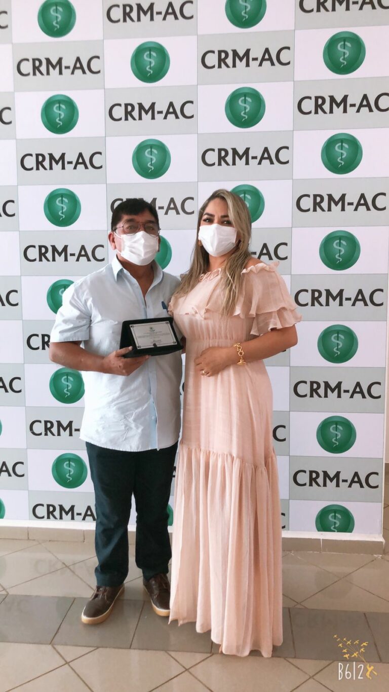 Homenagem: Médico de Sena Madureira recebe homenagem do Conselho Regional de Medicina