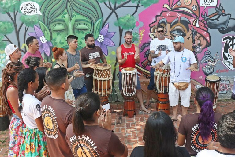 Centro Cultural Senzala de capoeira realiza o maior evento de capoeira do estado do Acre; veja imagens