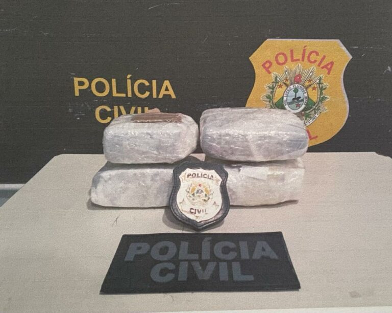 Dupla é presa com mais de dois quilos de droga na zona rural de Mâncio Lima