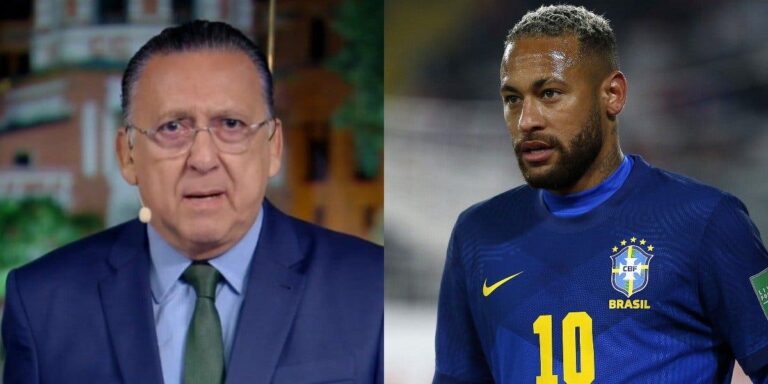 Neymar não aceita pedido de desculpa de Galvão Bueno e detona: “Falso”