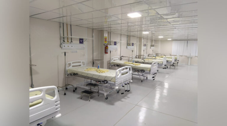 Apenas dois pacientes estão internados no Hospital de Campanha do Juruá