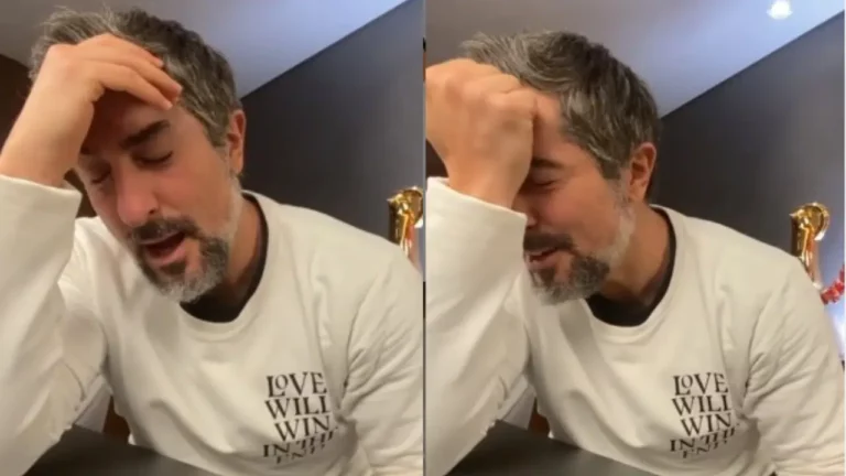 Marcos Mion chora ao receber notícia sobre seu futuro na Globo